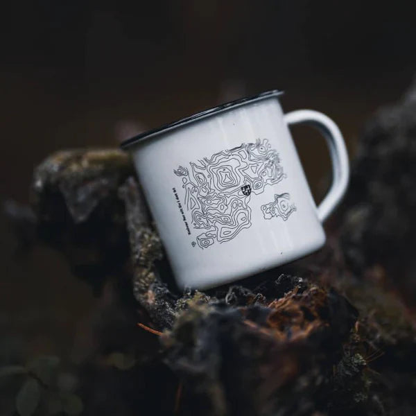 Load image into Gallery viewer, Helle Map Enamel Cup
