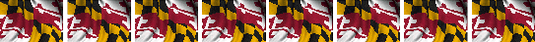 MARYLAND FLAG REFLECTIVE HELMET TRIM