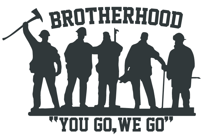 Load image into Gallery viewer, BROTHERHOOD YOU GO WE GO WINDOW DECAL
