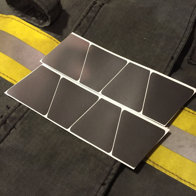 Load image into Gallery viewer, MATTE BLACK REFLECTIVE HELMET (TET) TETRAHEDRON 8 PACK
