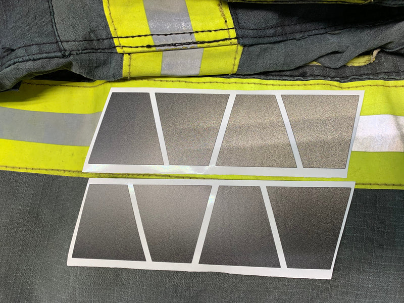 Load image into Gallery viewer, MATTE BLACK REFLECTIVE HELMET (TET) TETRAHEDRON 8 PACK
