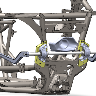 Load image into Gallery viewer, Maverick R Pro Rock High Clearance Billet Radius Rod Kit for use with Double E Rear Sway Bar
