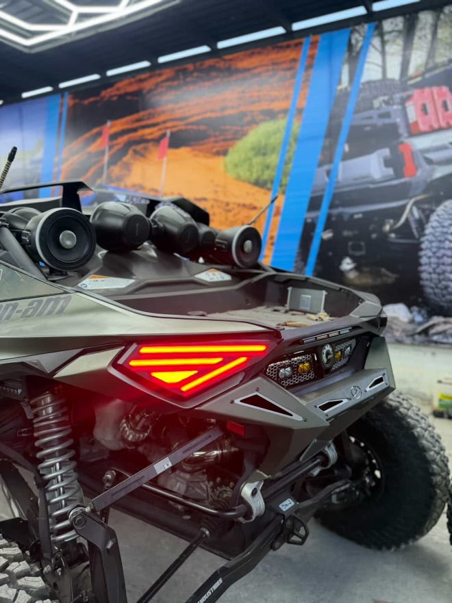 Load image into Gallery viewer, Marshin Whips Billet LED Tail Light Upgrade | Can-Am Maverick R (Mav R)
