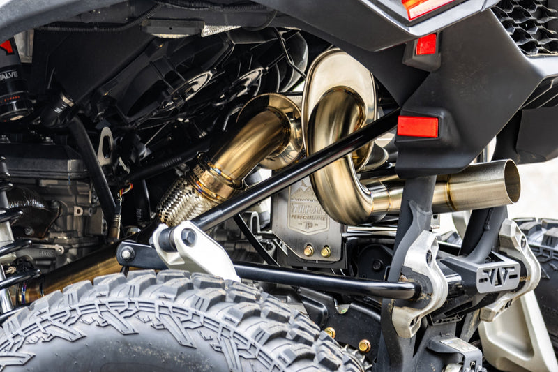 Load image into Gallery viewer, Treal Performance | 2024-2026 Can-Am Maverick R "The Patriot" Exhaust System
