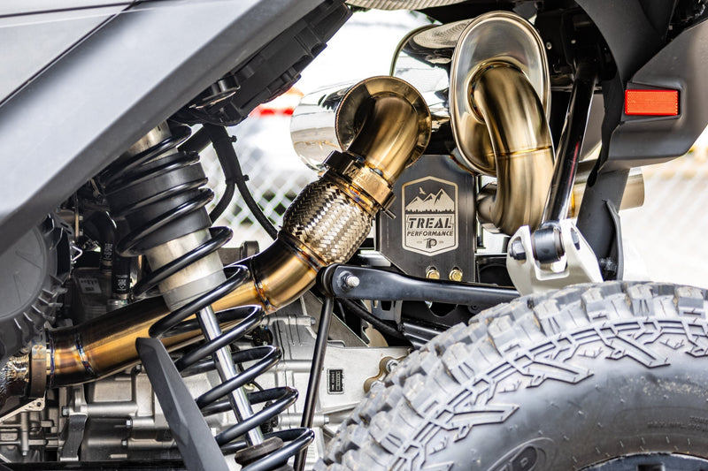 Load image into Gallery viewer, Treal Performance | 2024-2026 Can-Am Maverick R "The Patriot" Exhaust System
