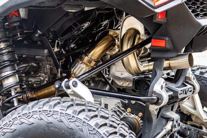 Load image into Gallery viewer, Treal Performance | 2024-2026 Can-Am Maverick R "The Patriot" Exhaust System
