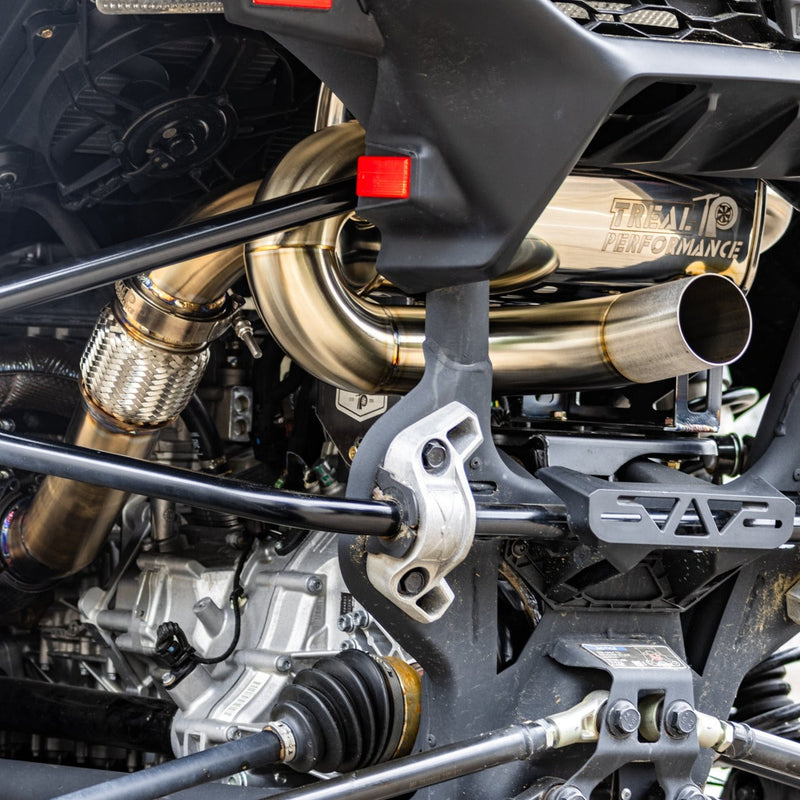 Load image into Gallery viewer, Treal Performance | 2024-2026 Can-Am Maverick R "The Patriot" Exhaust System
