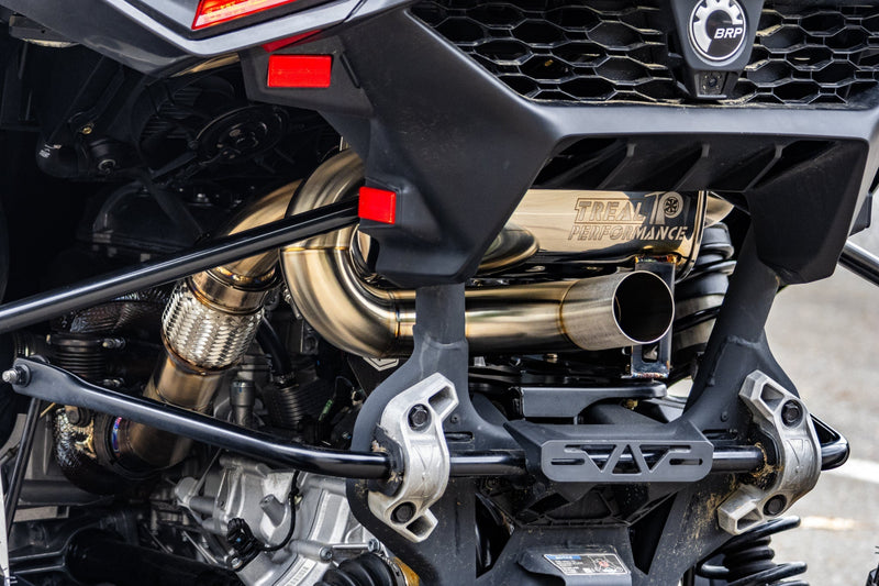 Load image into Gallery viewer, Treal Performance | 2024-2026 Can-Am Maverick R "The Patriot" Exhaust System
