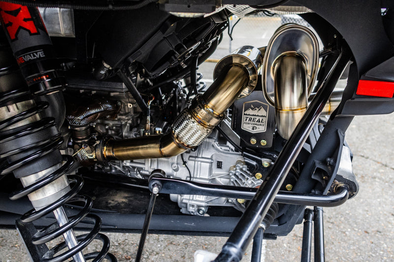 Load image into Gallery viewer, Treal Performance | 2024-2026 Can-Am Maverick R "The Patriot" Exhaust System
