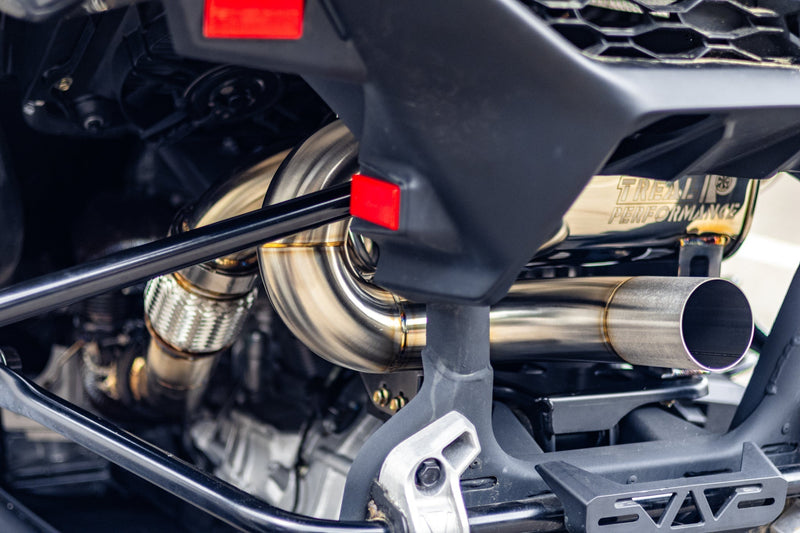 Load image into Gallery viewer, Treal Performance | 2024-2026 Can-Am Maverick R "The Patriot" Exhaust System
