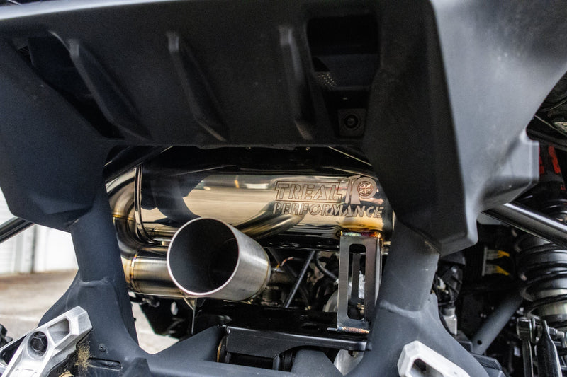 Load image into Gallery viewer, Treal Performance | 2024-2026 Can-Am Maverick R "The Patriot" Exhaust System
