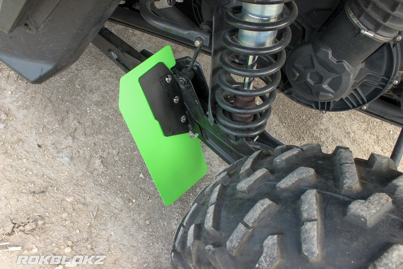 Load image into Gallery viewer, 72" CanAm Maverick X3 FT. Rokblokz Trailing arm Mud Flaps
