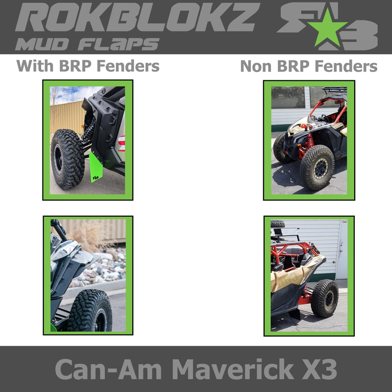 Load image into Gallery viewer, CAN-AM MAVERICK X3 Fender Extensions 2017+ - REQUIRES BRP FENDERS
