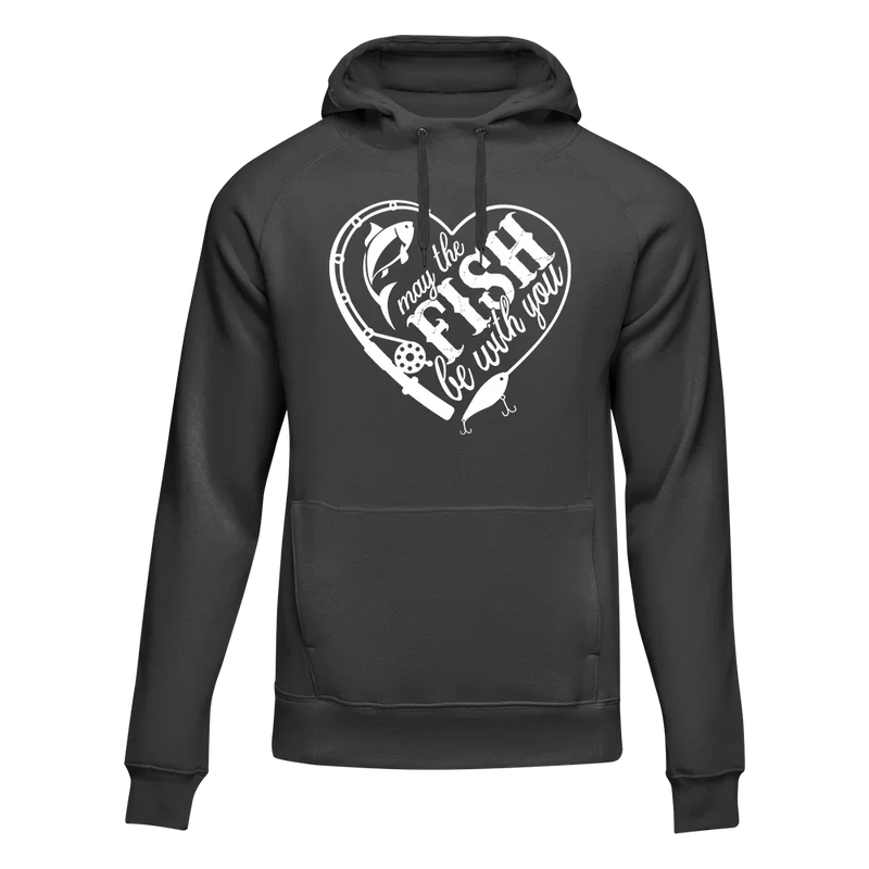 Load image into Gallery viewer, May The Fish Be With You Unisex Hoodie
