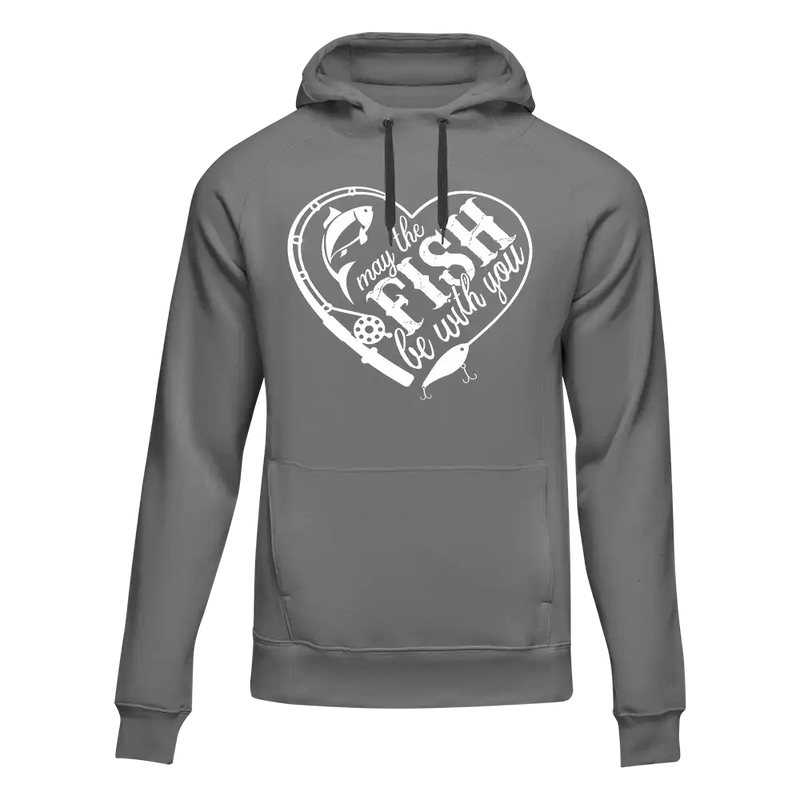 Load image into Gallery viewer, May The Fish Be With You Unisex Hoodie
