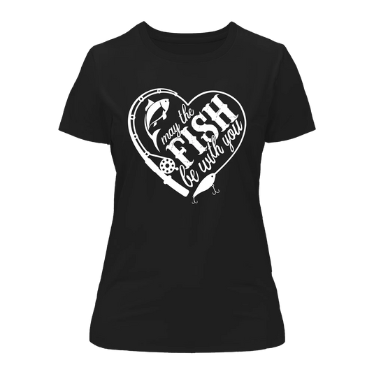 May The Fish Be With You T-Shirt for Women