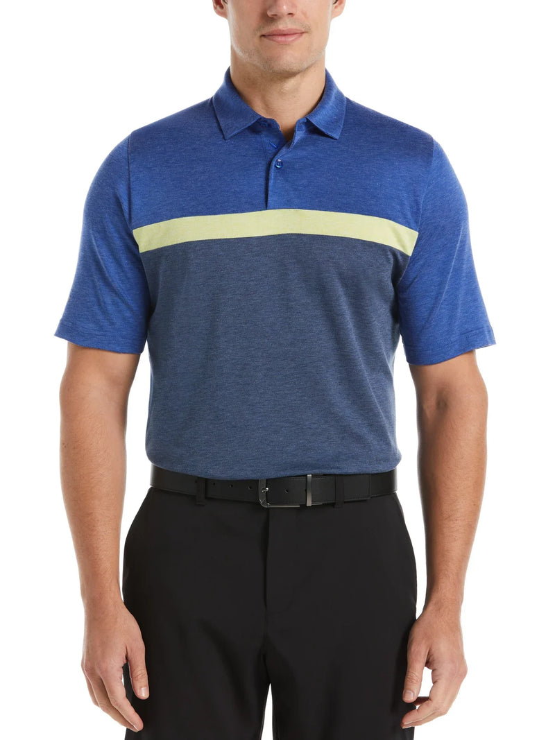 Load image into Gallery viewer, Mens Soft Touch Color Block Golf Polo
