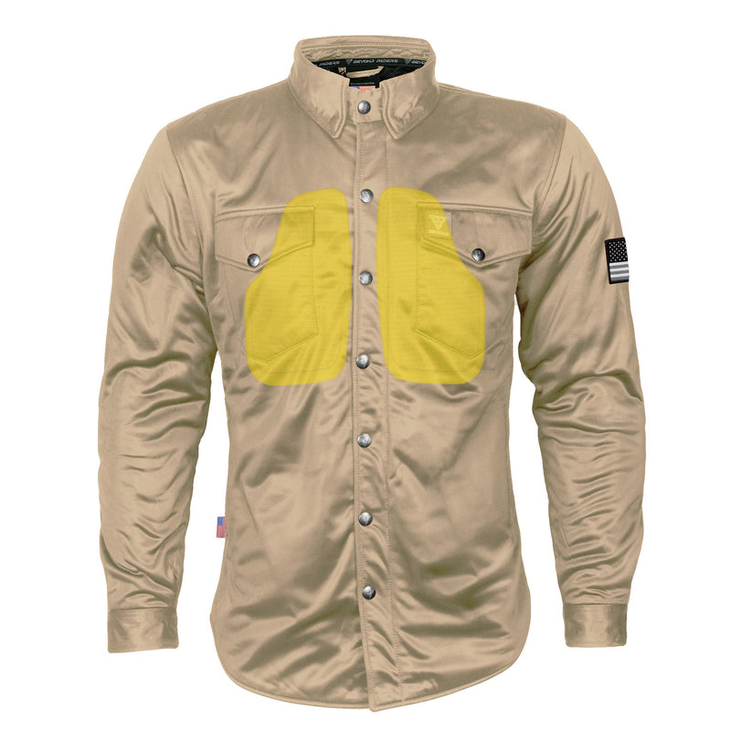 Load image into Gallery viewer, Ultra Protective Shirt - Khaki Solid
