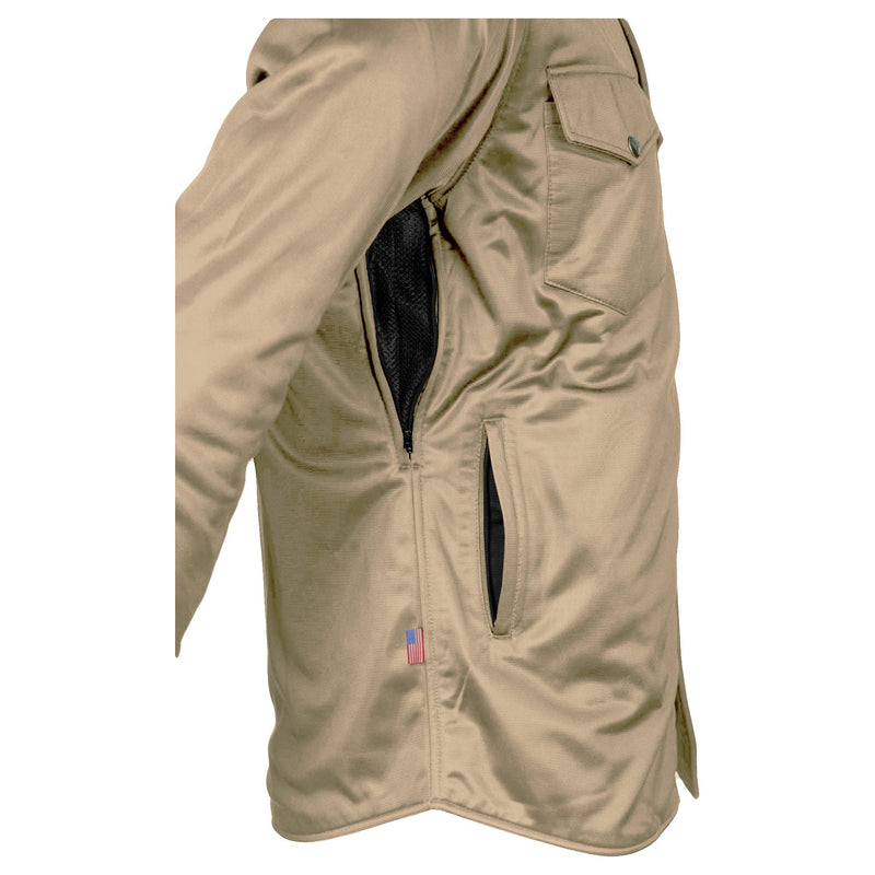 Load image into Gallery viewer, Ultra Protective Shirt - Khaki Solid
