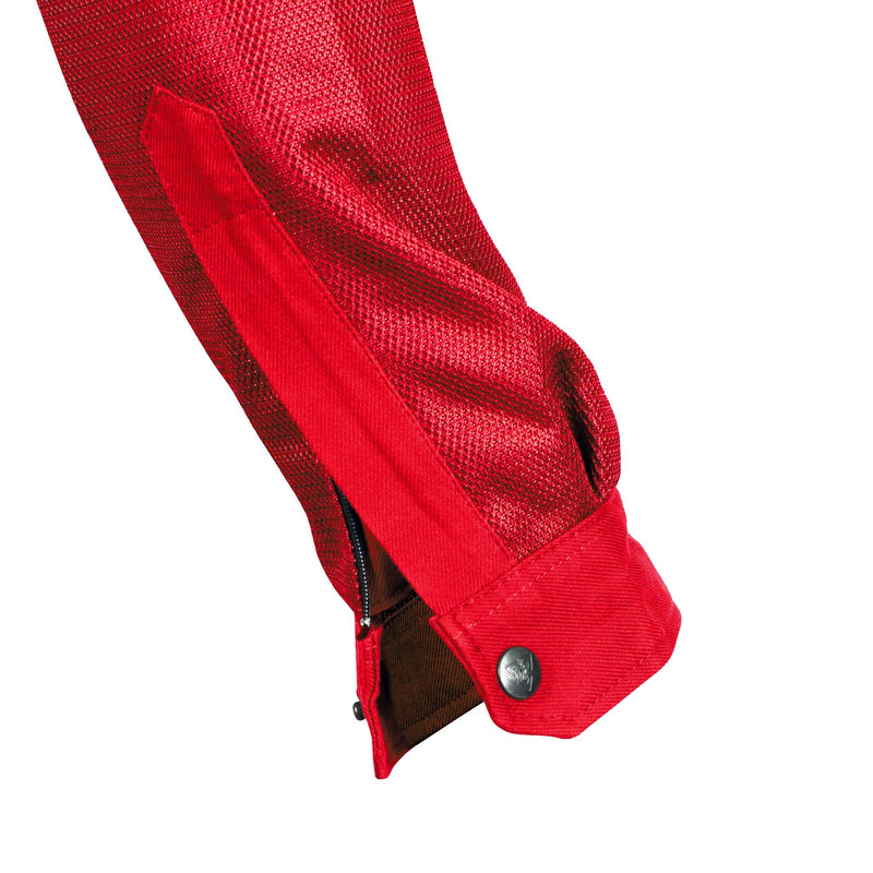 Load image into Gallery viewer, Protective Summer Mesh Shirt - Red Solid
