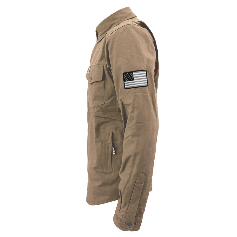 Load image into Gallery viewer, Protective Canvas Jacket for Men - Camel
