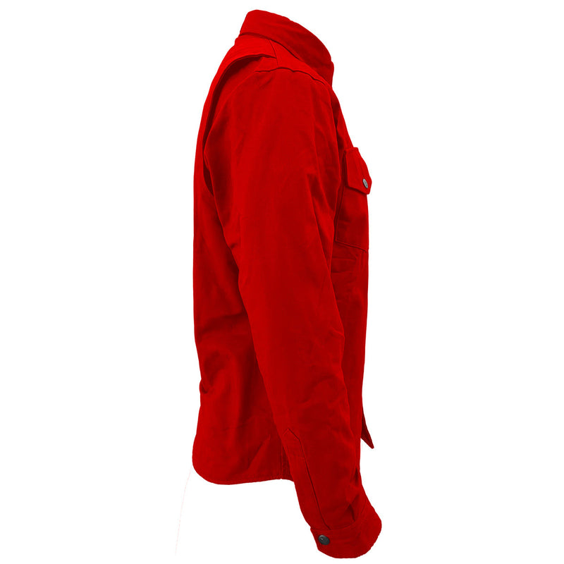 Load image into Gallery viewer, Protective Canvas Jacket for Men - Red
