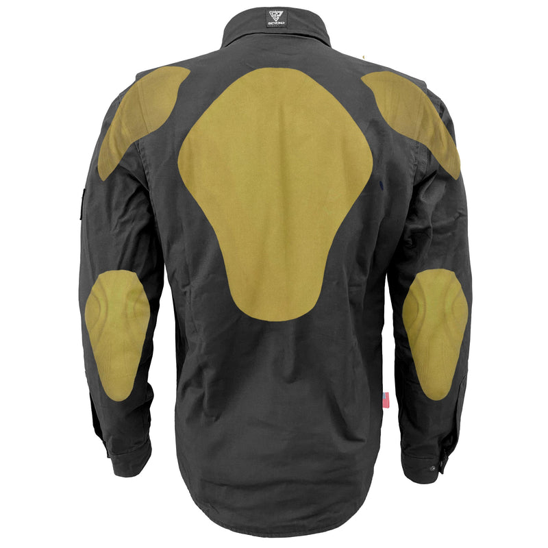 Load image into Gallery viewer, Protective Canvas Jacket for Men - Dark Grey
