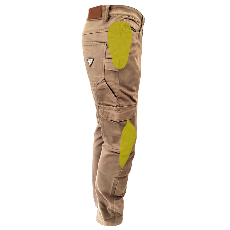 Load image into Gallery viewer, Cargo Pants Relaxed Fit - Khaki Solid
