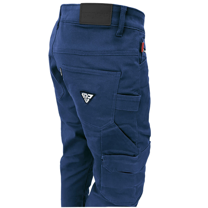 Load image into Gallery viewer, Cargo Pants Loose Fit (Extra Wide) - Navy Blue
