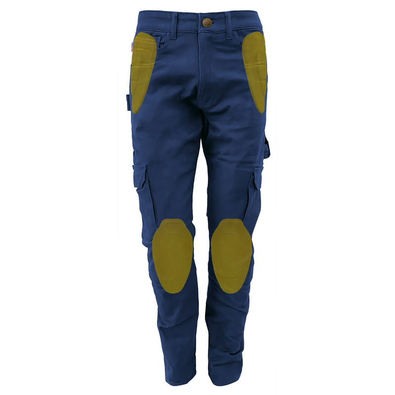 Load image into Gallery viewer, Cargo Pants Straight Fit - Navy Blue
