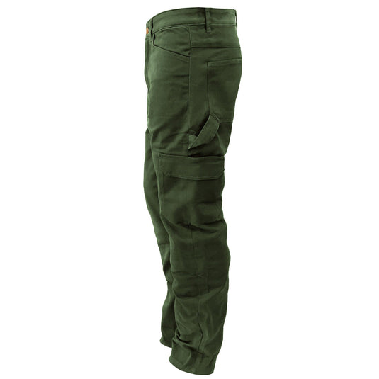 Cargo Pants Loose Fit (Extra Wide) - Army Green