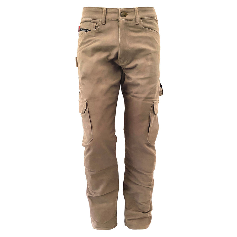 Load image into Gallery viewer, Cargo Pants Loose Fit (Extra Wide) - Khaki Solid

