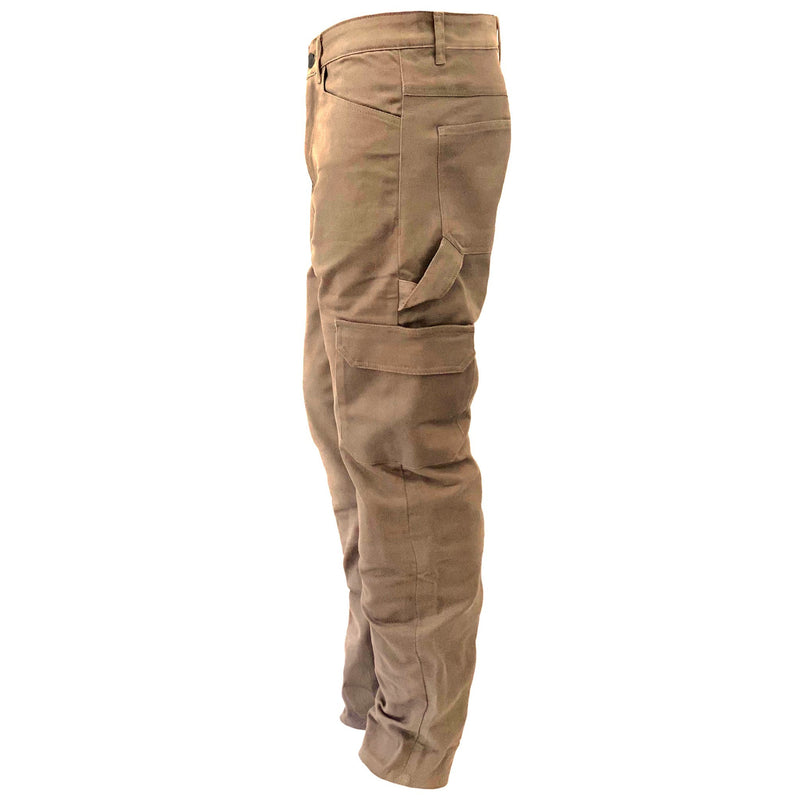 Load image into Gallery viewer, Cargo Pants Loose Fit (Extra Wide) - Khaki Solid
