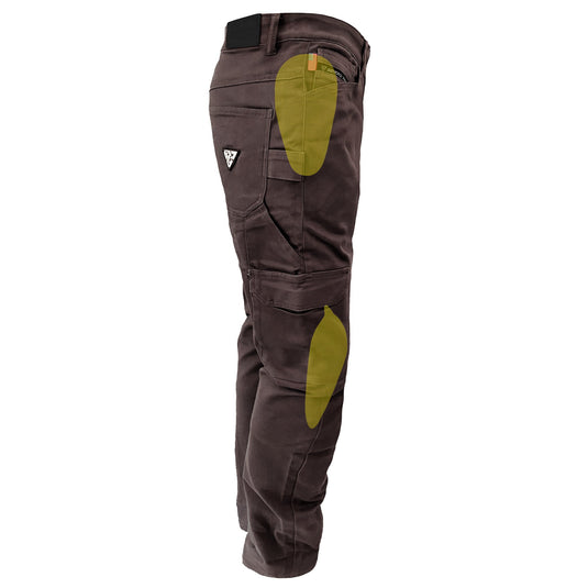 Cargo Pants Loose Fit (Extra Wide) - Dark Coffee