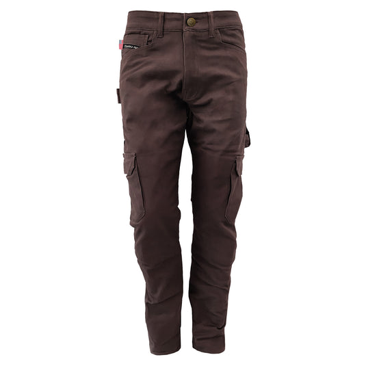 Cargo Pants Straight Fit - Dark Coffee