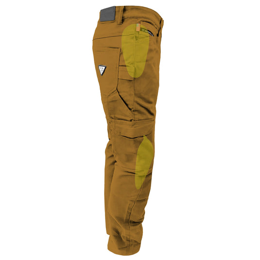 Cargo Pants Loose Fit (Extra Wide) - Light Brown Solid