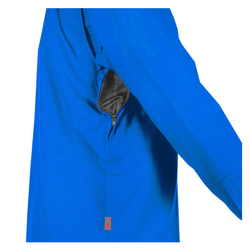 Load image into Gallery viewer, Protective Flannel Shirt - Blue Solid
