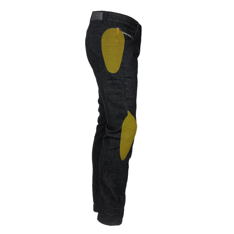 Load image into Gallery viewer, Relaxed Fit Protective Denim Pants (Jeans) - Black
