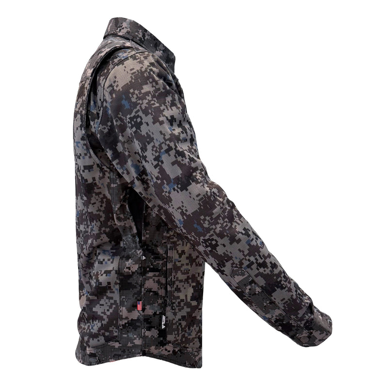 Load image into Gallery viewer, Summer Mesh Protective Camouflage Shirt "Devil Six"
