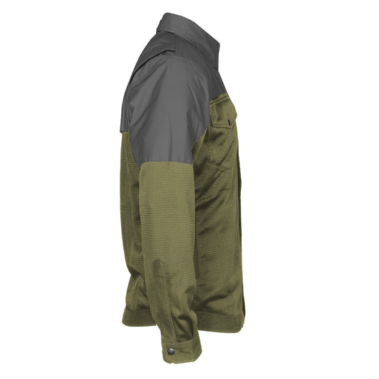 Summer Mesh Reflective Shirt Army Green Nebula