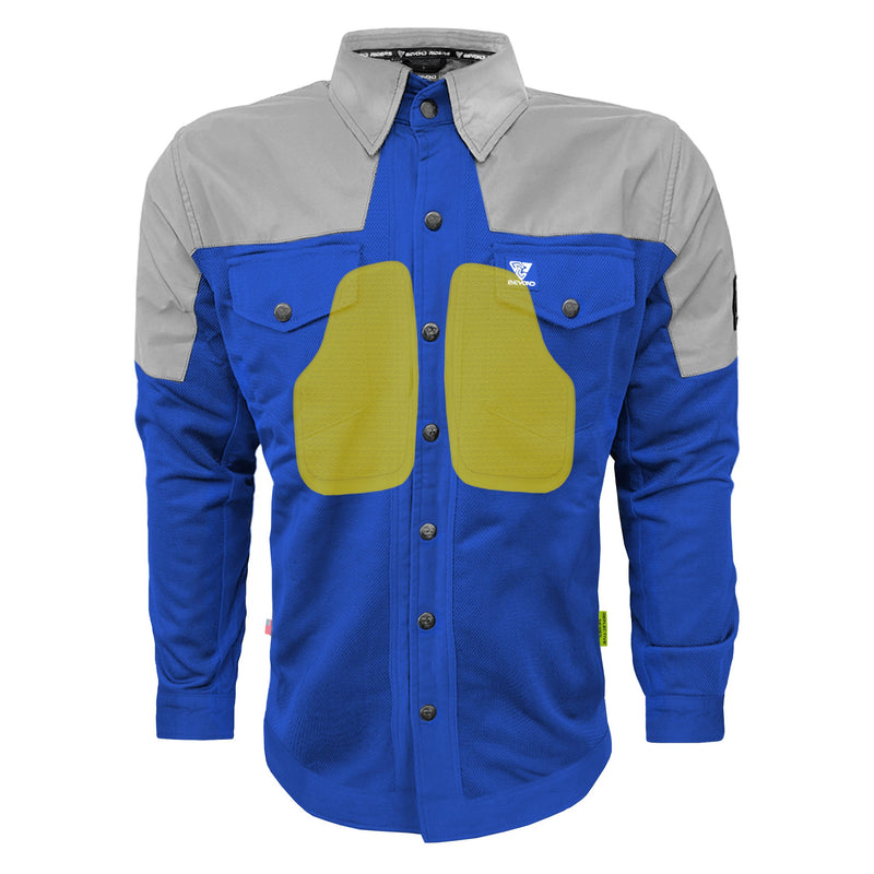 Load image into Gallery viewer, Summer Mesh Reflective Shirt Blue Eclipse
