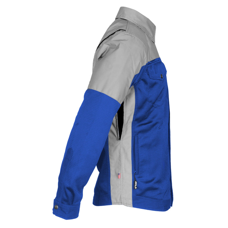 Load image into Gallery viewer, Summer Mesh Reflective Shirt Blue Eclipse
