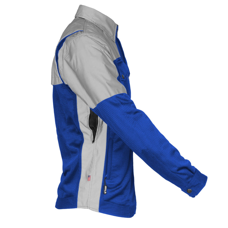 Load image into Gallery viewer, Summer Mesh Reflective Shirt Blue Eclipse
