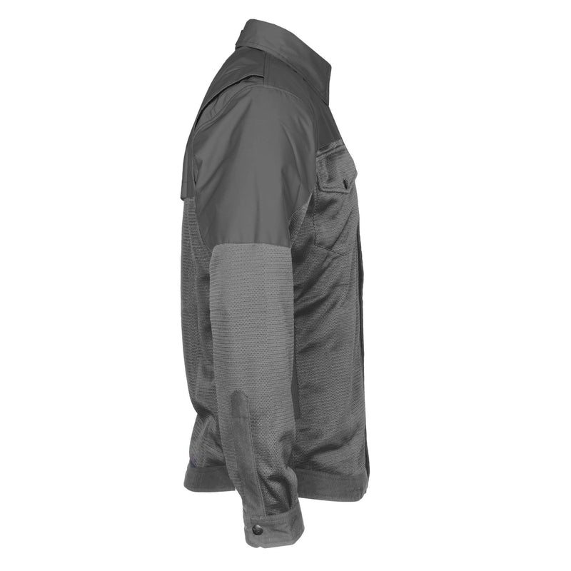 Load image into Gallery viewer, Summer Mesh Reflective Shirt Dark Grey Nebula - with Pads
