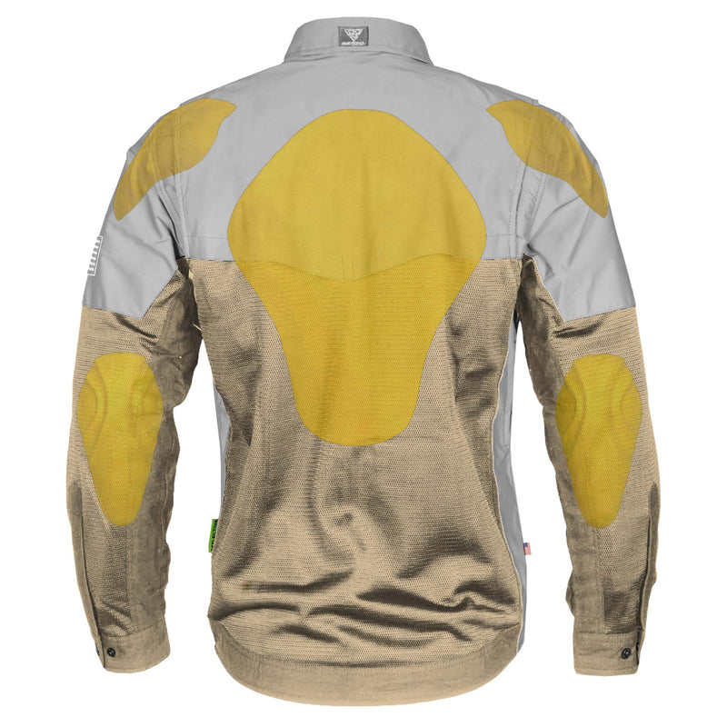 Load image into Gallery viewer, Summer Mesh Reflective Shirt Khaki Eclipse
