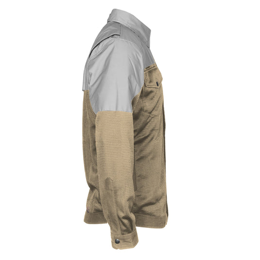 Summer Mesh Reflective Shirt Khaki Eclipse