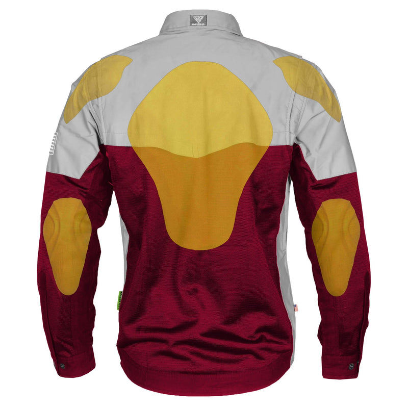 Load image into Gallery viewer, Summer Mesh Reflective Shirt Red Maroon Eclipse
