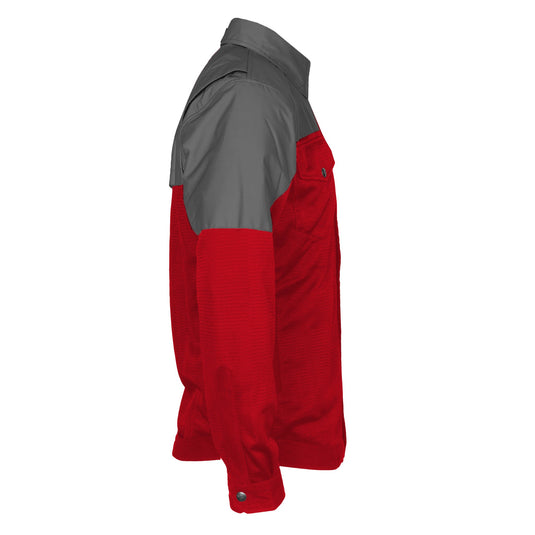 Summer Mesh Reflective Shirt Red Nebula - with Pads