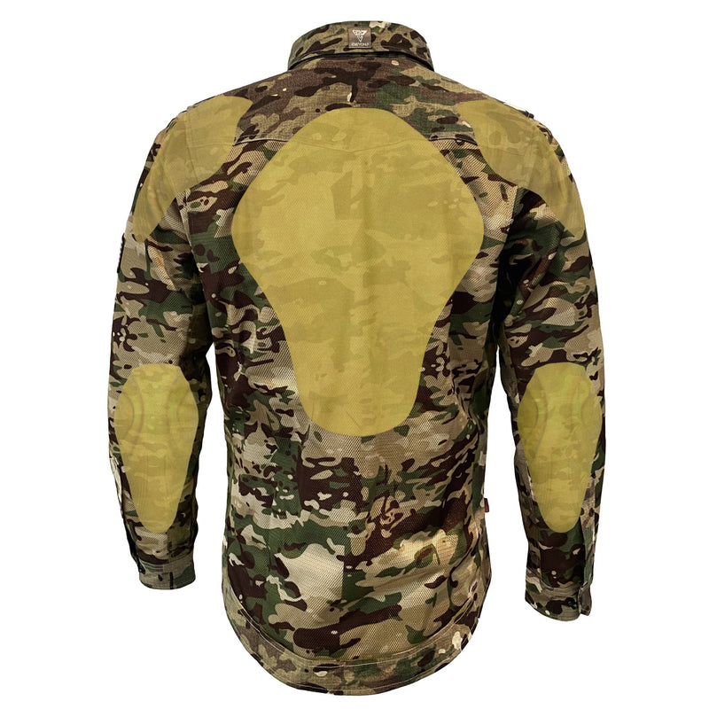 Load image into Gallery viewer, Summer Mesh Protective Camouflage Shirt "Delta Four" - Light Color
