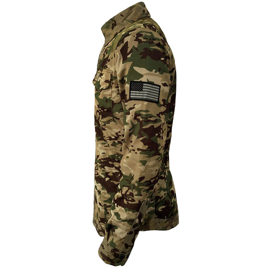 Summer Mesh Protective Camouflage Shirt "Delta Four" - Light Color